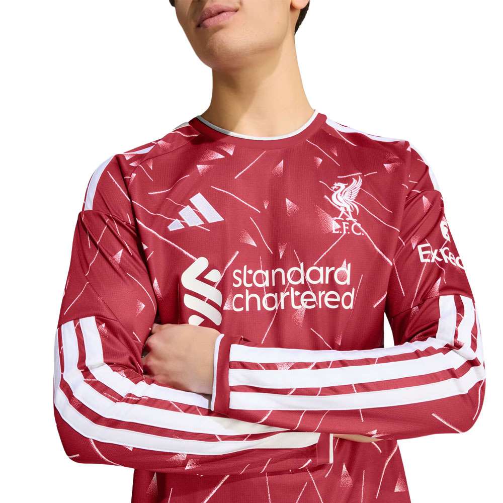 Long Sleeve Liverpool FC Home Jersey 26/27